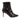 Botine dama elegante, stiletto 263 negru box - Cardori