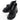 Botine dama cu funda, Piele naturala FF 053 Black - Cardori
