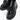 Botine dama cu funda, Piele naturala FF 053 Black - Cardori
