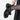 Botine dama cu funda, Piele naturala FF 053 Black - Cardori