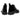Ghete dama piele naturala Pass Collection M550021 Black - Cardori