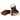 Ghete dama RIEKER W0963-90 Brown - Cardori