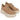 Pantofi damă din piele naturală întoarsă bej 3077-3 - Cardori