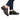 Pantofi damă casual cu catarame ISADORA Black LFX371 - Cardori