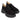 Pantofi damă din piele naturală întoarsă 3077-2 Black - Cardori