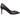 Pantofi damă stiletto din piele naturală, toc mediu 05 Black One - Cardori