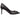 Pantofi damă stiletto din piele naturală, toc mediu 05 Black One - Cardori