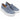 Mocasini damă cu talpă sport 3318 Blue - Cardori