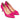 Pantofi damă stiletto din piele, cu toc mediu 05 Fuxia - Cardori