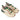 Pantofi damă sport FORMAZIONE Beige-Green - Cardori