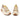 Pantofi damă sport FORMAZIONE Beige-Yellow - Cardori