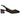 Pantofi damă eleganți decupați la spate 095 Black Fiore - Cardori