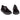 Pantofi casual bărbați Tenos Black Velur - Cardori