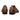 Pantofi bărbați din piele naturală 04 Brown - Cardori
