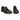 Pantofi bărbați cu elastic, piele naturală Corvin 2308 Black - Cardori