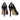 Pantofi dama stiletto, piele naturală 178 Black ACC - Cardori