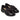 Pantofi dama cu funda Pass Collection X450040 Black Lac - Cardori