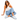 Pantofi damă S9278-2 ALB– confortabili, casual