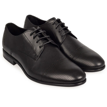 Pantofi eleganți bărbați din piele naturală 3069 BLACK