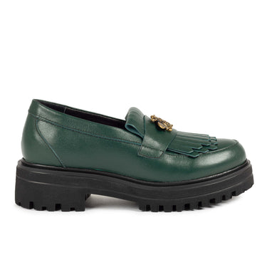 Pantofi damă cu franjuri CLARISA GREEN - CARDORI