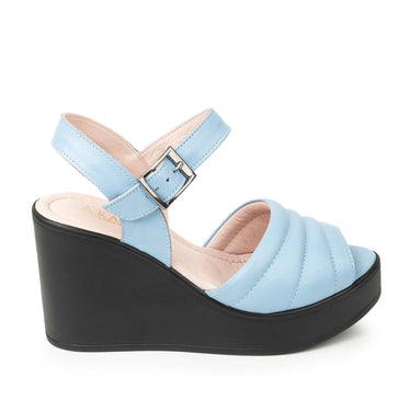 Sandale cu platformă Liza Blue - CARDORI