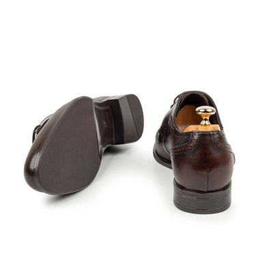 Pantofi eleganți bărbați Castilo Brown - CARDORI